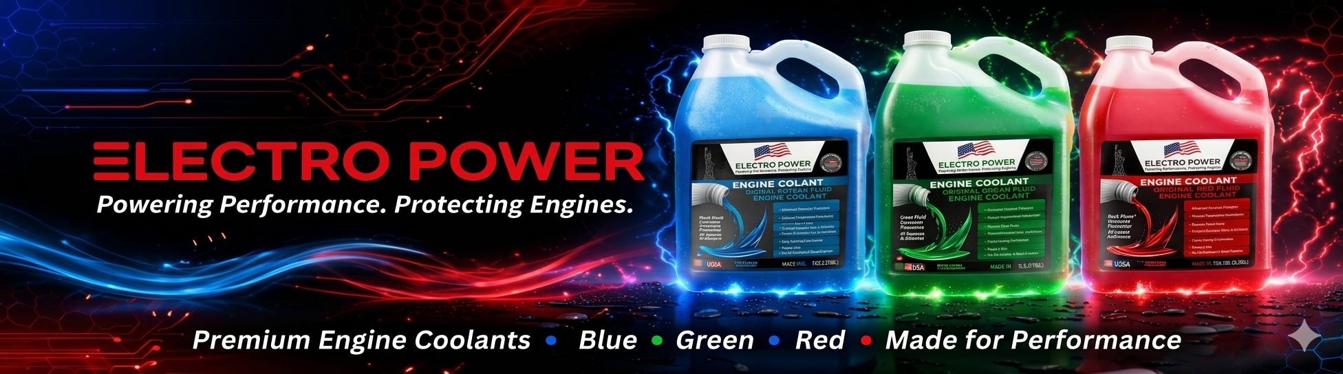 Coolant banner